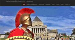 Desktop Screenshot of leonidas.org.au